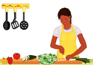bigstock_African_Woman_Preparing_Fresh__5327716